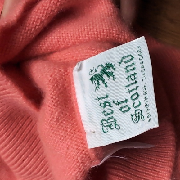 Best of Scotland Cashmere Men's V-neck Sweater, Large/EU 48 - Picture 2 of 8